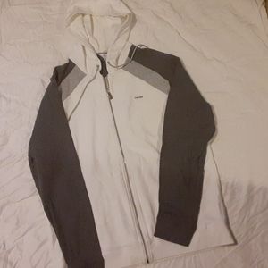 Mens XL Calvin klien zip up hoodie sweatshirt